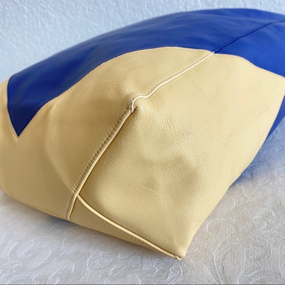 Celine Vertical Blue Cabas Tote - Picture 8 of 14